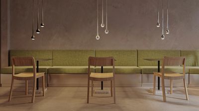 Falling Sun Chandelier 3 voudig hanglamp