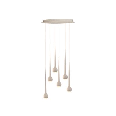 Falling Sun Chandelier 6 voudig hanglamp