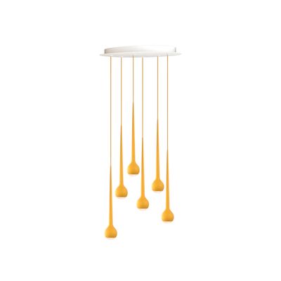 Falling Sun Chandelier 6 voudig hanglamp