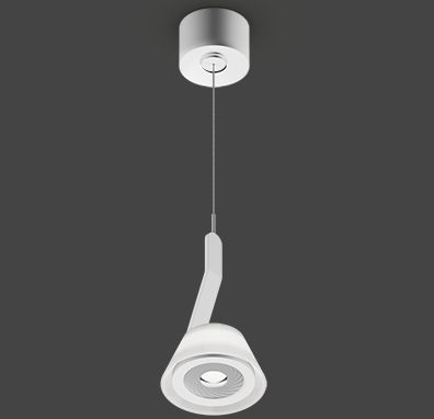 Lei sospeso hanglamp. Mat wit