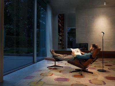 io 3d lettura vloerlamp. Rose goud  