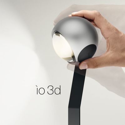io 3d lettura vloerlamp. Black phantom 