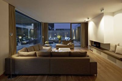 io 3d lettura vloerlamp. Brons