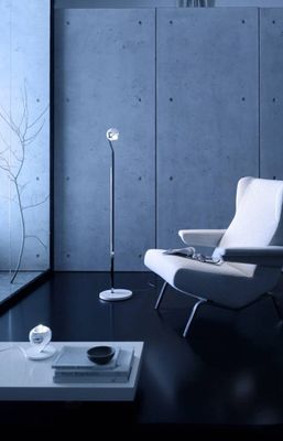 io 3d lettura vloerlamp. Mat goud