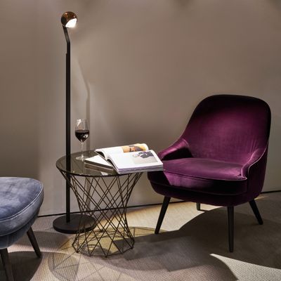 io 3d lettura vloerlamp. Mat wit