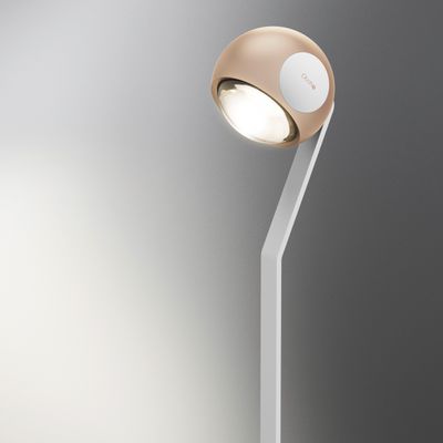 io 3d lettura vloerlamp. Mat goud