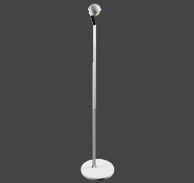 io 3d lettura vloerlamp. Chroom
