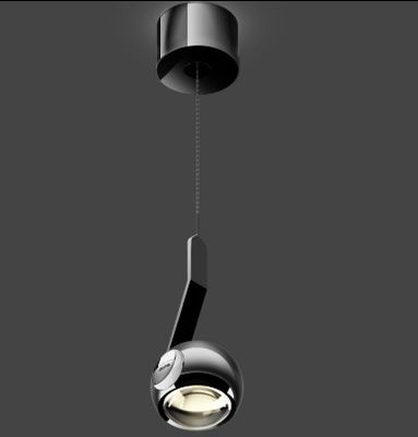 io 3d sospeso. hanglamp. Dark chroom