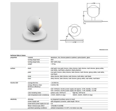 io 3d basso. vloerlamp. Rose goud  