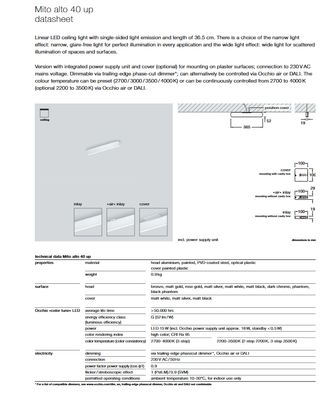 Mito Alto 40 plafondlamp