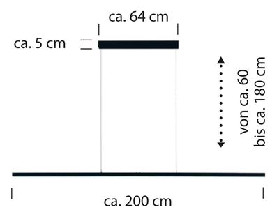 Bankamp Line hanglamp