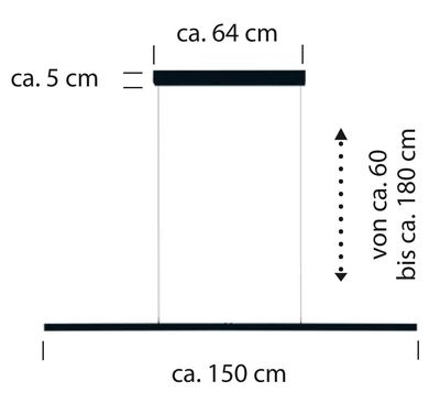 Bankamp Line hanglamp