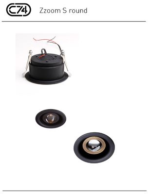 Zzoom S roud inbouwspot