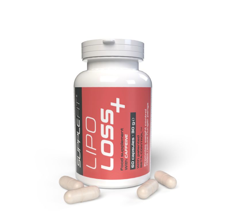 INTB045  Food supplement in capsule form – LIPO LOSS + With patented BETA-CONTROL™