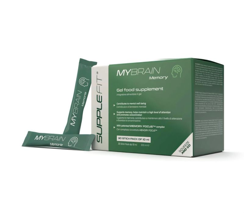 INTB040 MYBRAIN –  Gel food supplement for memory &amp; concentration - 300 ml With patented MEMORY FOCUS™ complex