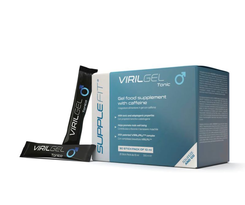 INTB033 VIRILGEL – Gel food supplement with tonic and stimulating properties - 300 ml With patented VIRILPIU™ complex