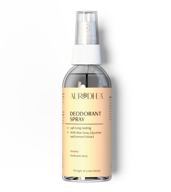 Code: DEO504B  24H Long-Lasting Deodorant Spray - 80 ml Enriched with Aloe Vera, Glycerine and Lemon Extract