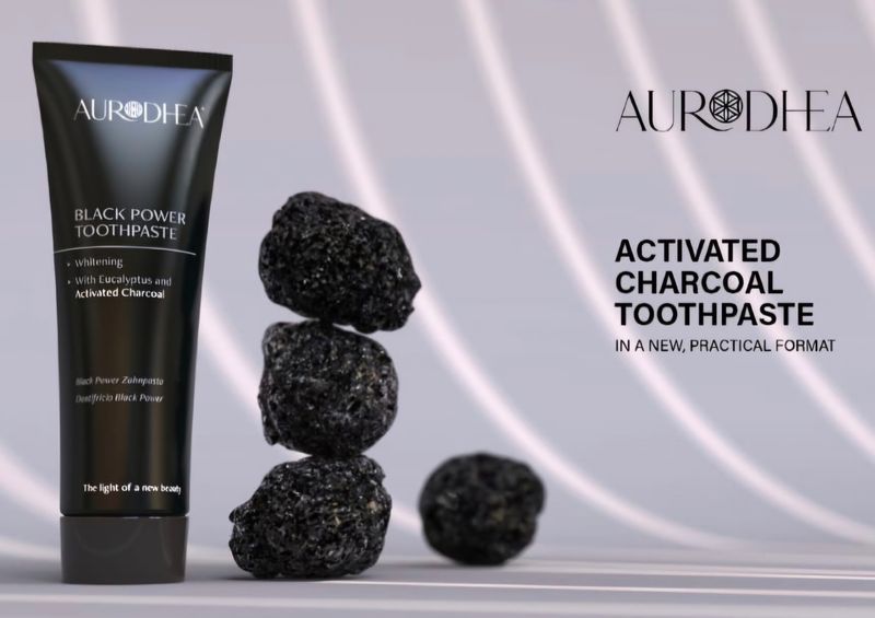 Code:BLK02B  Power Black Toothpaste with Activated Charcoal Enriched with Eucalyptus essential oil