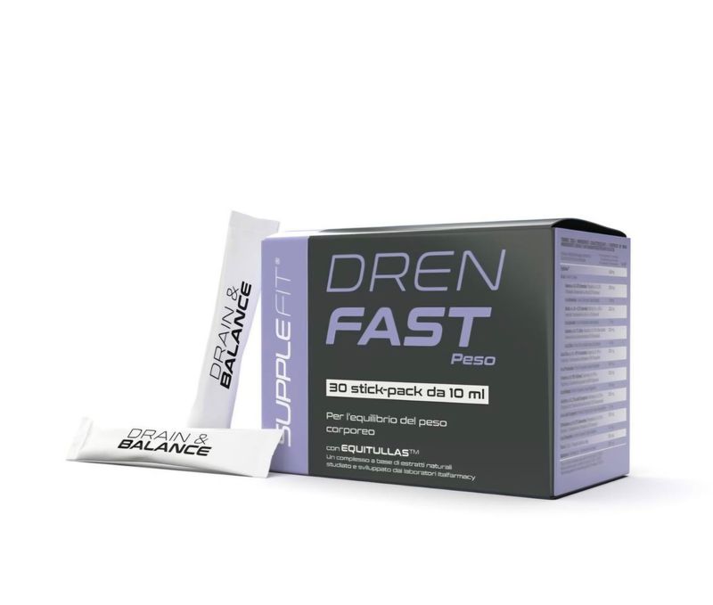 INTB030  DREN FAST – For body weight balance, with Equitullas™ - 300 ml