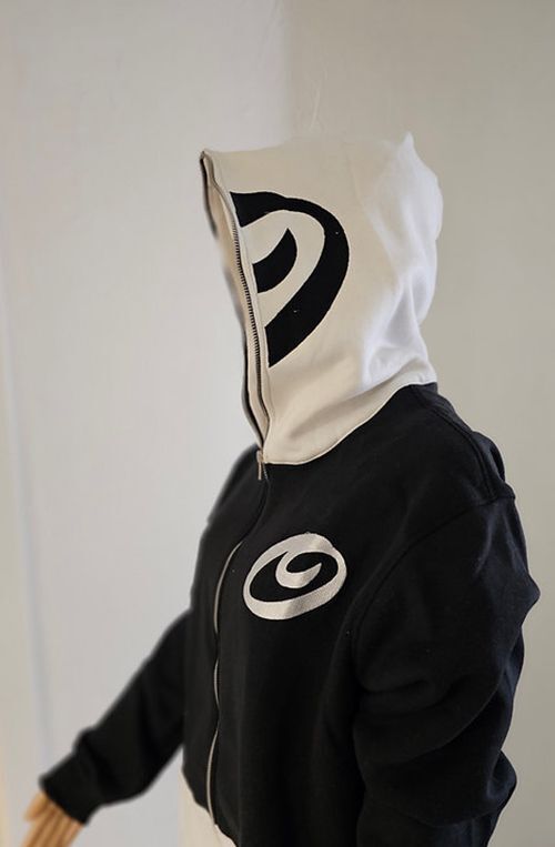 Panda Full Zip-Up Oomphff Hoodie