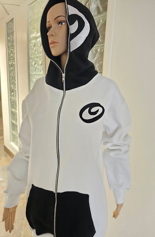 Panda Full Zip-Up  Oomphff Hoodie
