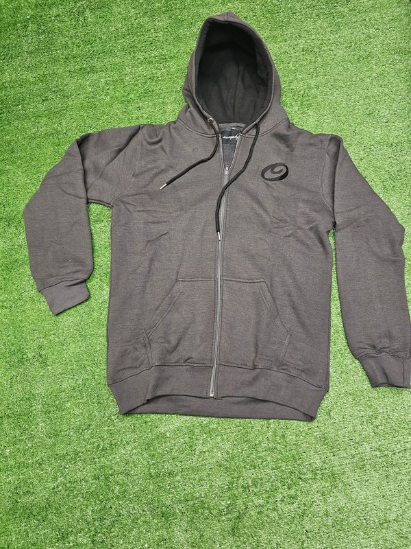 Gray Oomphff Zip-UP Hoodie