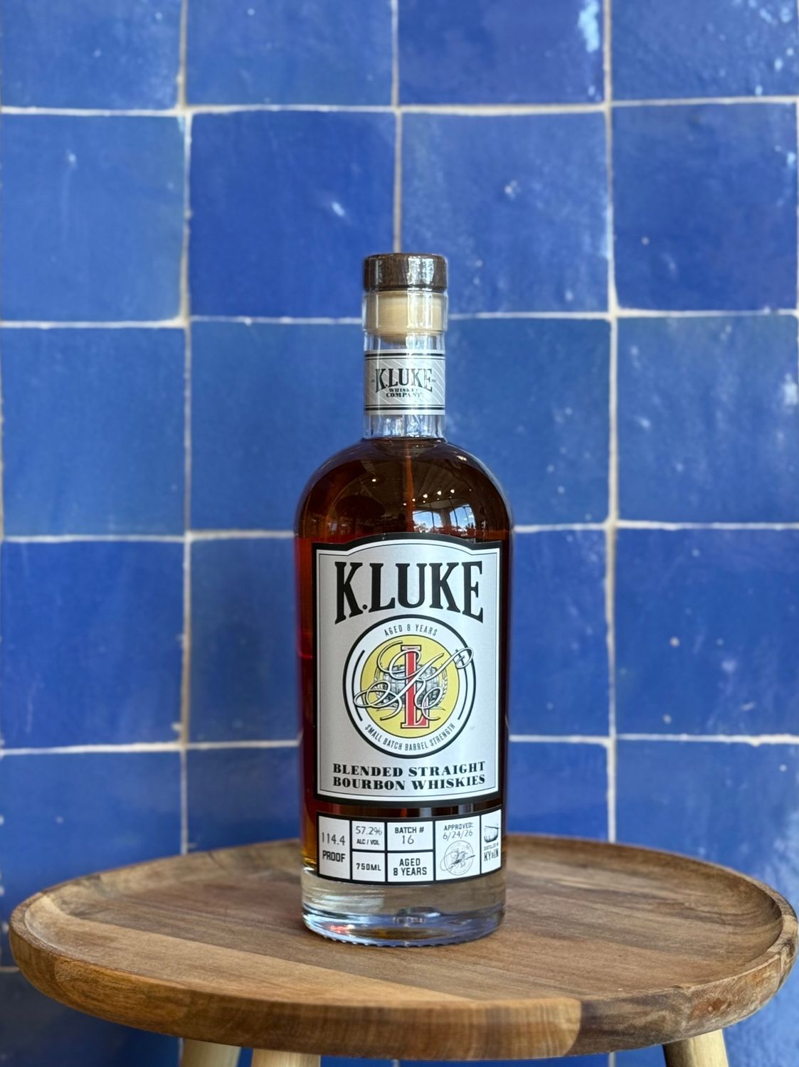 K.Luke 'Barrel Strength' Bourbon