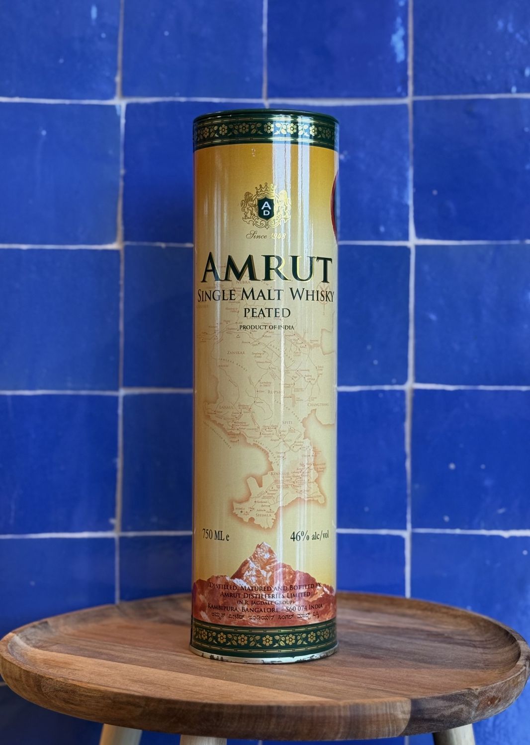 Amrut 'Peated Single Malt' Whiskey