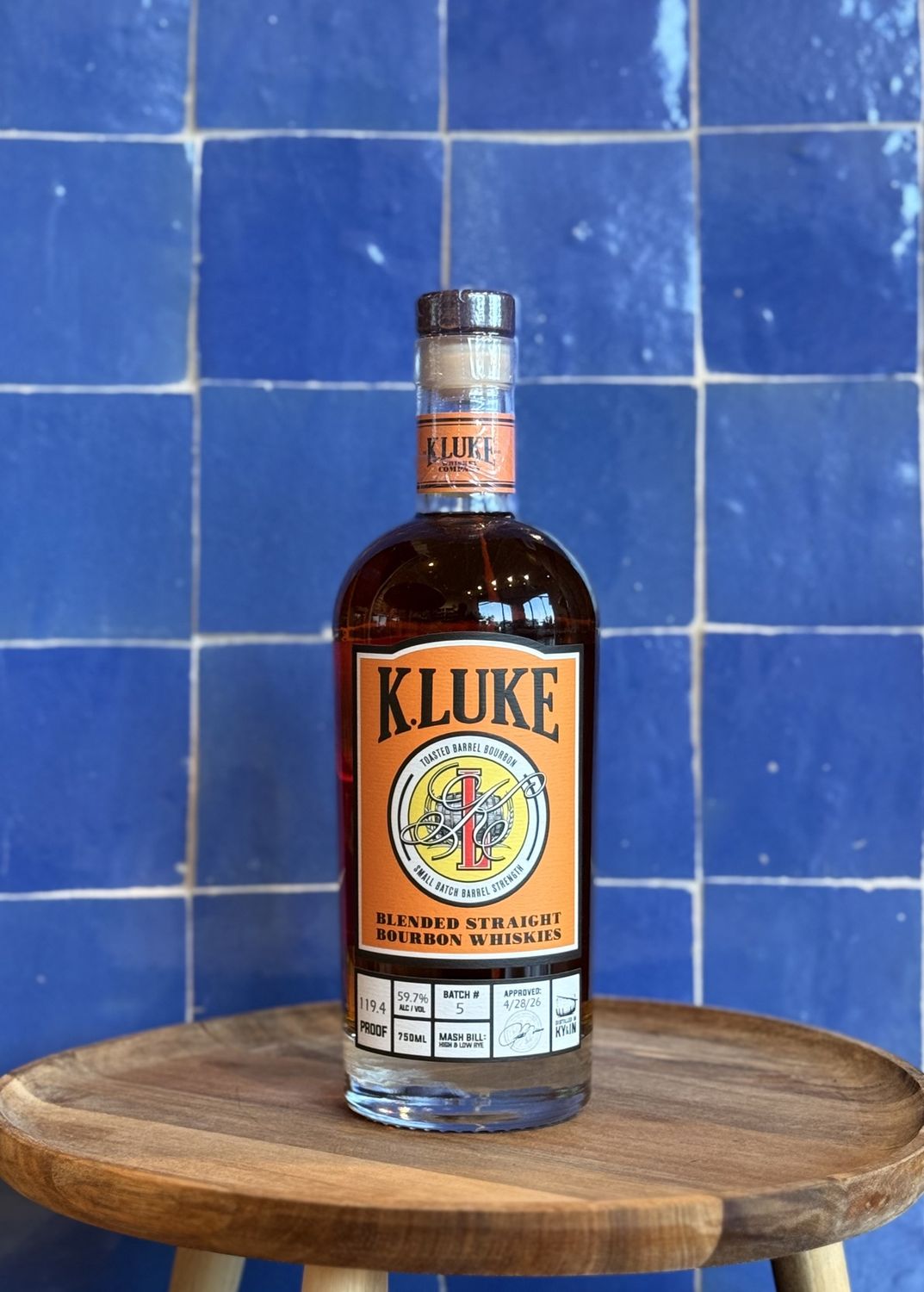 K.Luke 'Toasted' Barrel Strength Bourbon