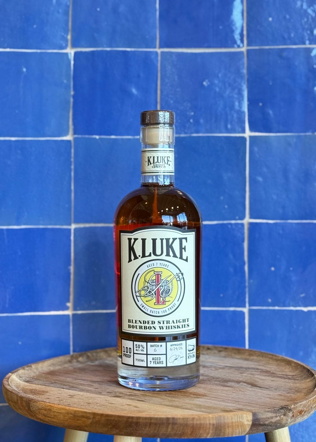 K.Luke '100 proof' Bourbon