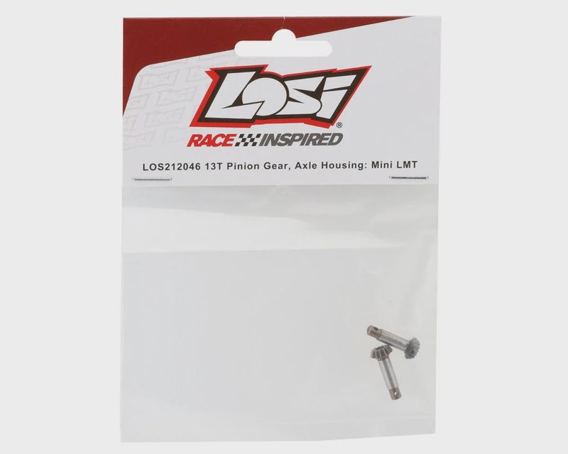 LOS212046, Losi Mini LMT Axle Housing Pinion Gear (2) (13T)