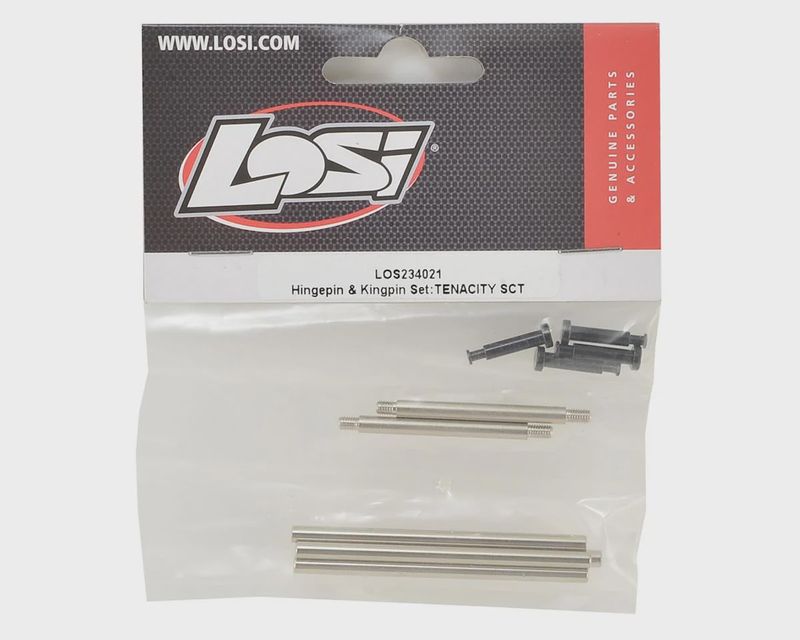 LOS234021, Losi Tenacity T Hinge Pin &amp; Kingpin Set