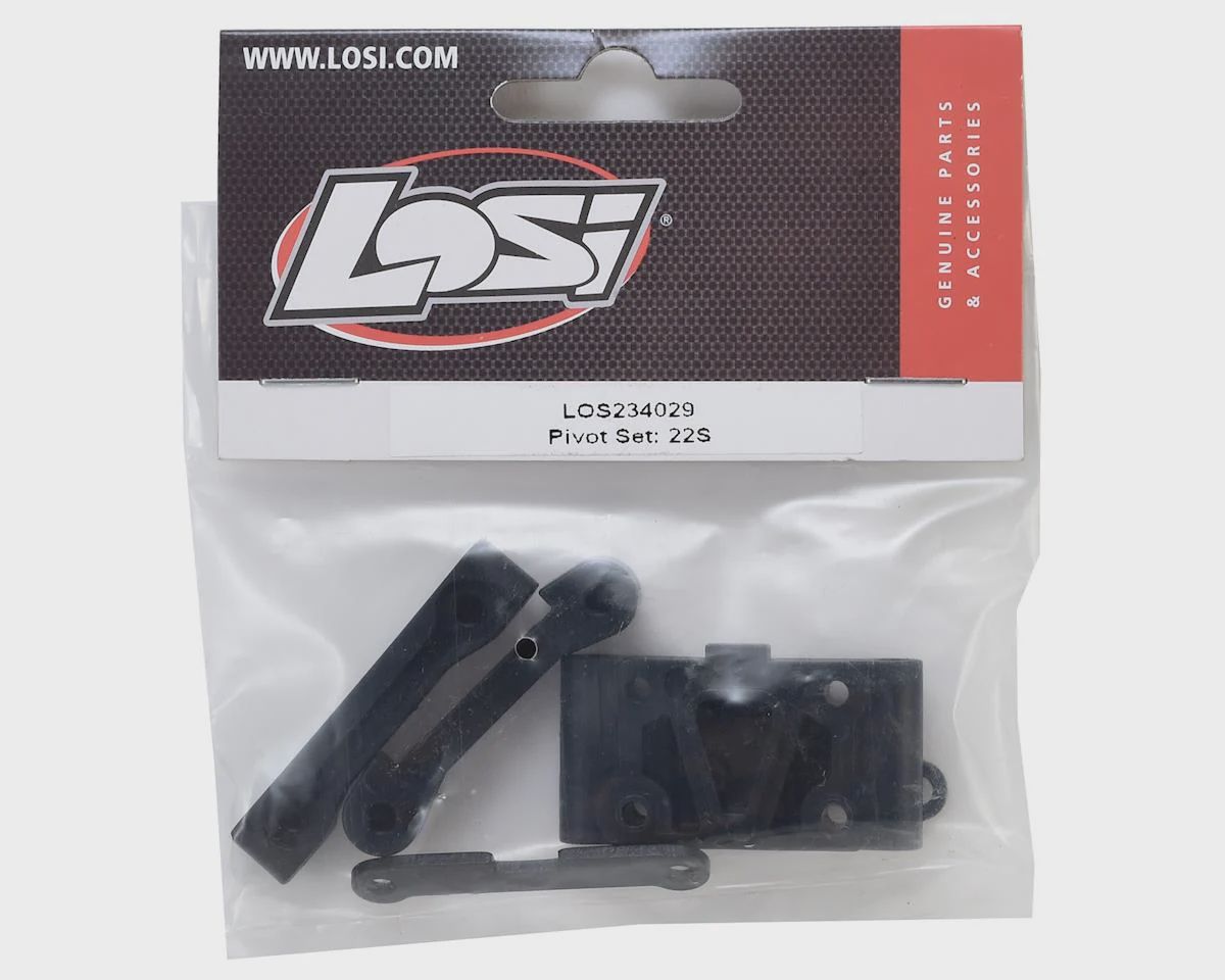 LOS234029, Losi 22S SCT Hinge Pin Pivot Block Set