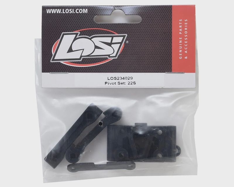 LOS234029, Losi 22S SCT Hinge Pin Pivot Block Set