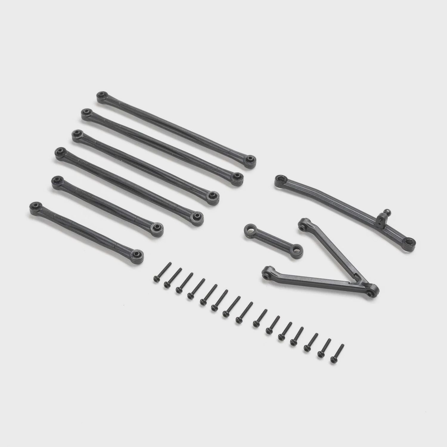 AXI204001, Suspension Links, Xlong Wheel Base 153.7mm: SCX24