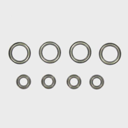 RED04366, Wheel bearing set (5x10x4mm - 4pcs, 10x15x4mm - 4pcs)