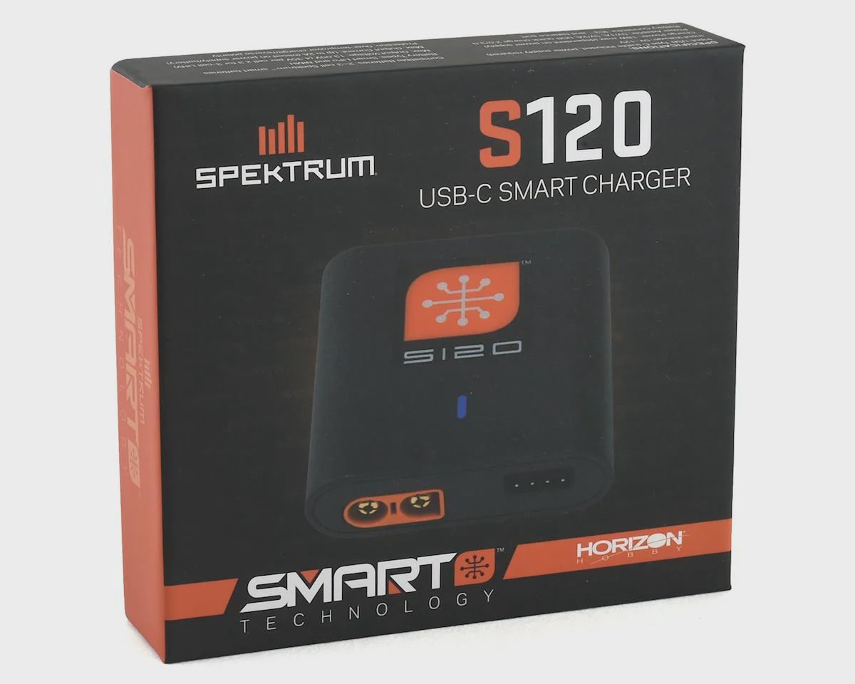 SPMXC1020, Spektrum RC S120 USB-C Smart Charger (3S/20W)