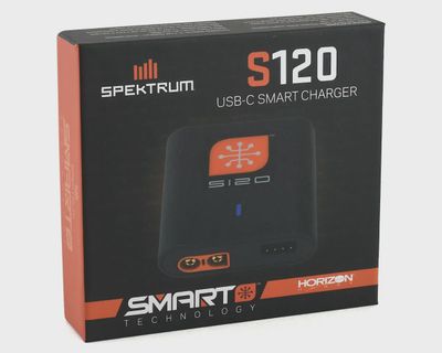SPMXC1020, Spektrum RC S120 USB-C Smart Charger (3S/20W)