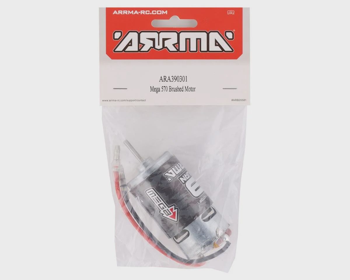 ARA390301, Arrma Mega 570 Brushed Motor (9T)