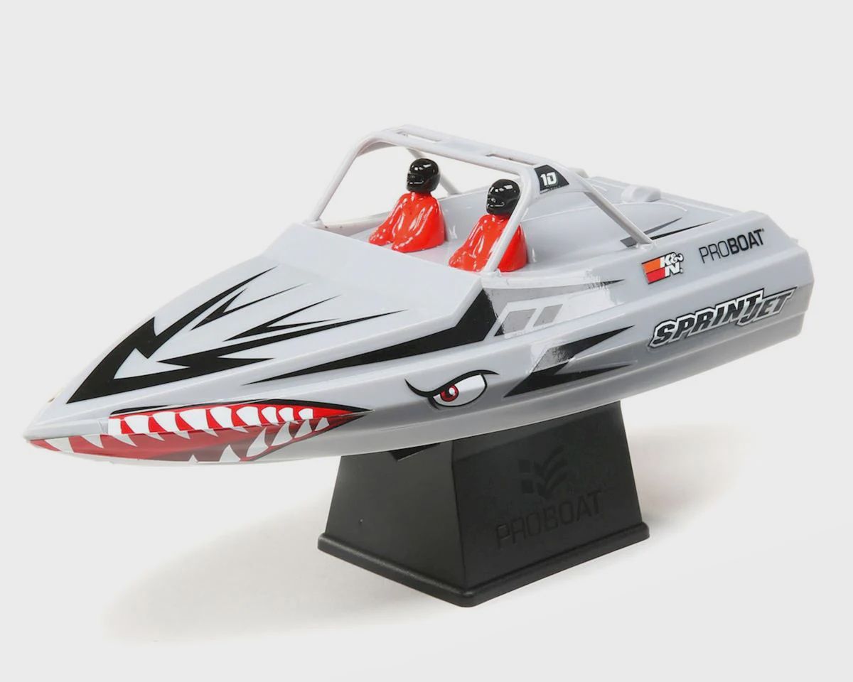 PRB08045, Pro Boat Sprintjet 9 Inch Self-Righting RTR Electric Jet Boat w/2.4GHz Radio, Battery &amp; Charger