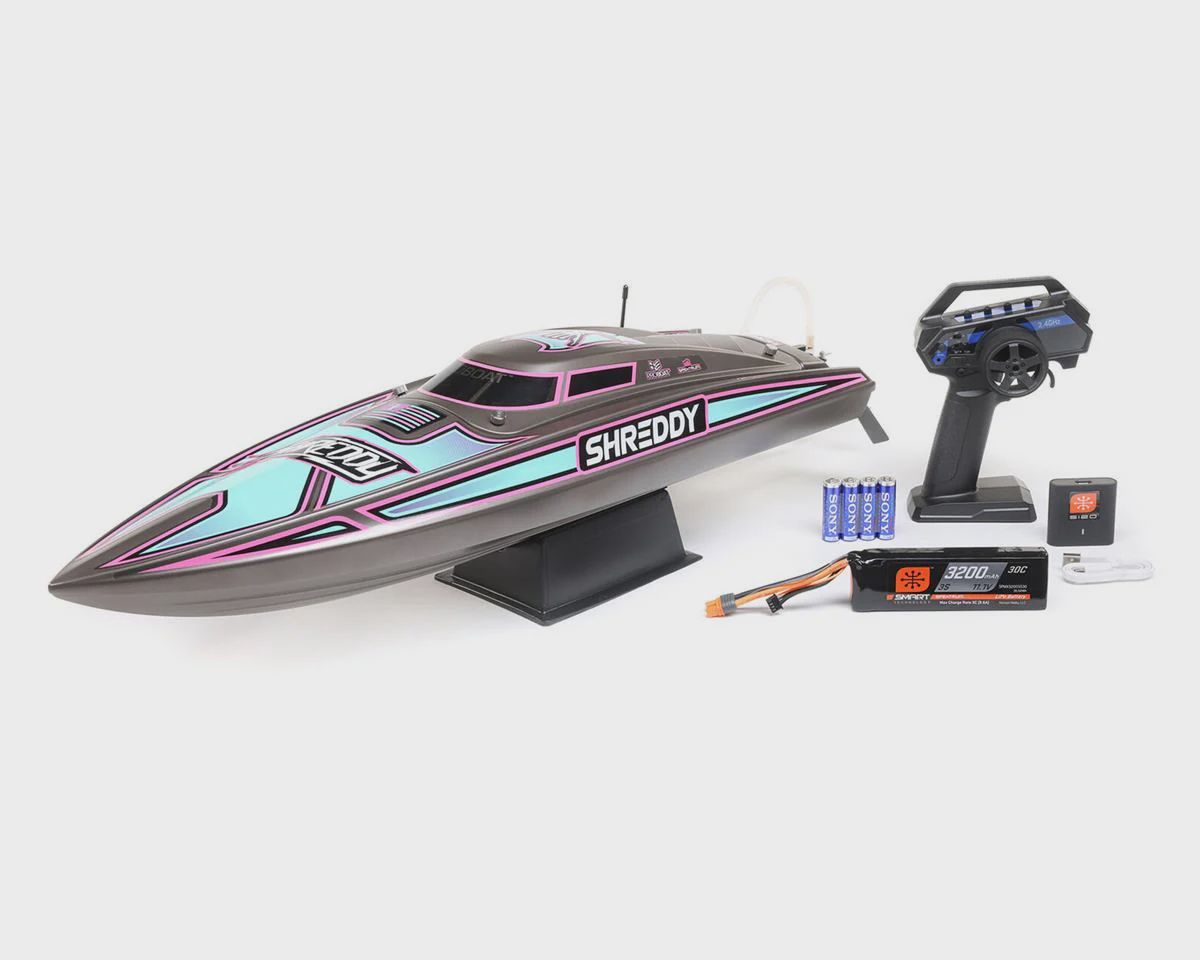 PRB08041, Pro Boat Recoil 2 26" Brushless Deep-V RTR Self-Righting RTR Boat (Heatwave/Shreddy) w/2.4GHz Radio System