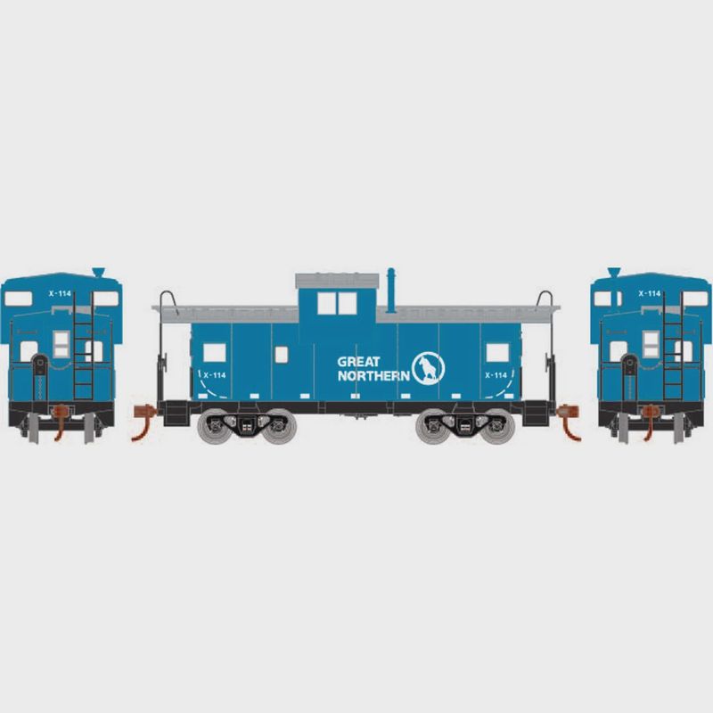 RND1345, HO Wide Vision Caboose, GN #X-114