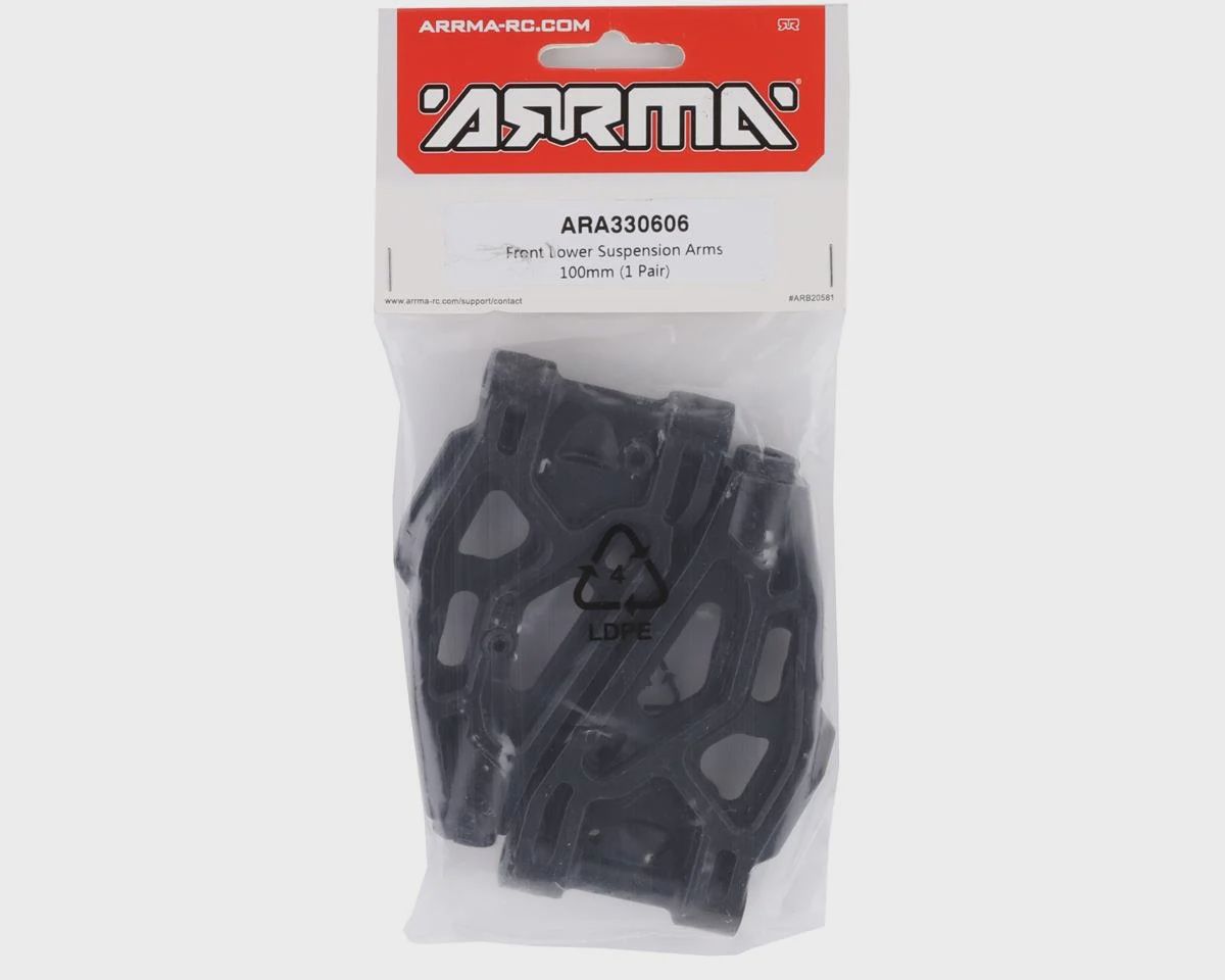ARA330606, Arrma Mojave 6S BLX Front Lower Suspension Arms (2)
