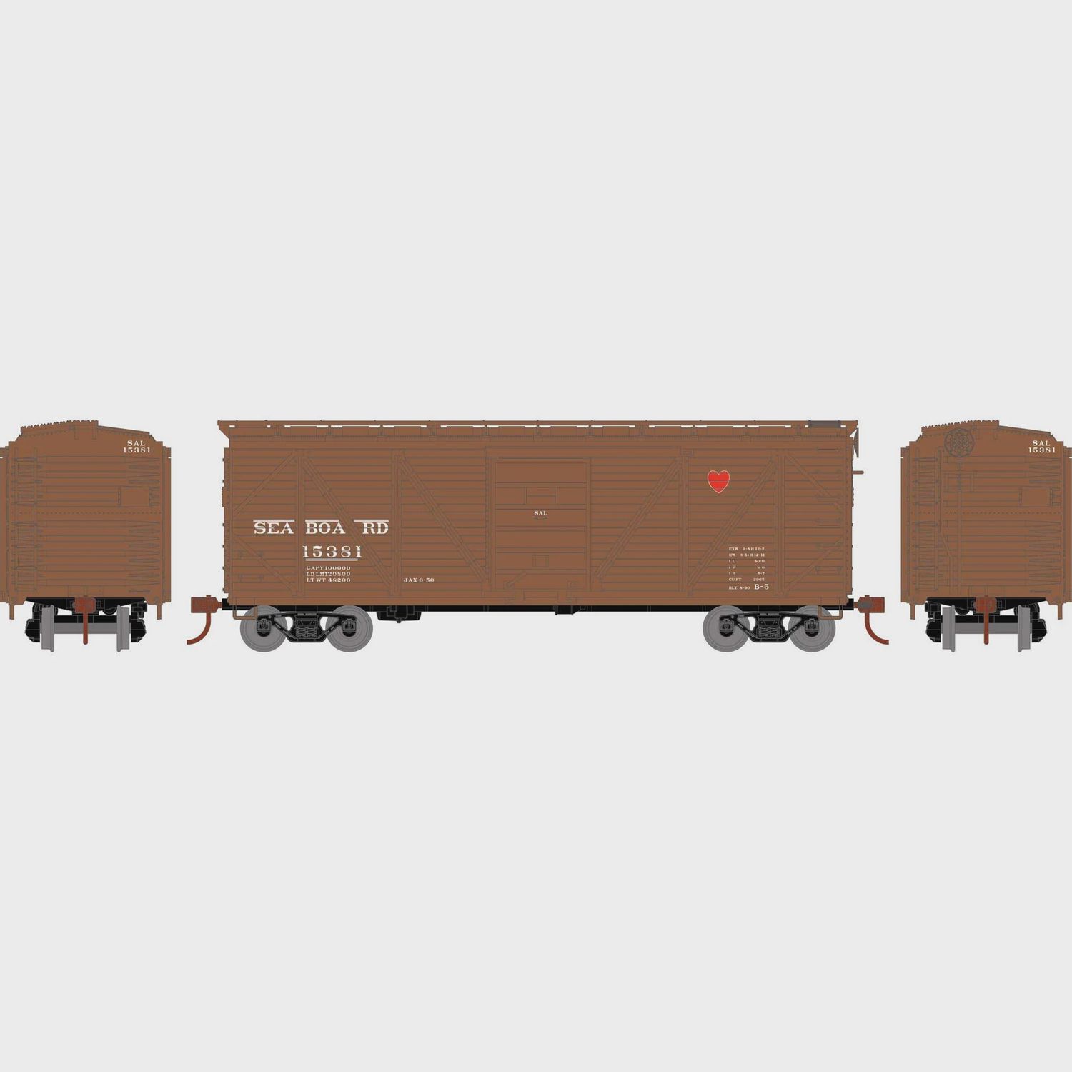 RND85839, HO 40&#39; Single Sheathed Box, SAL #15381