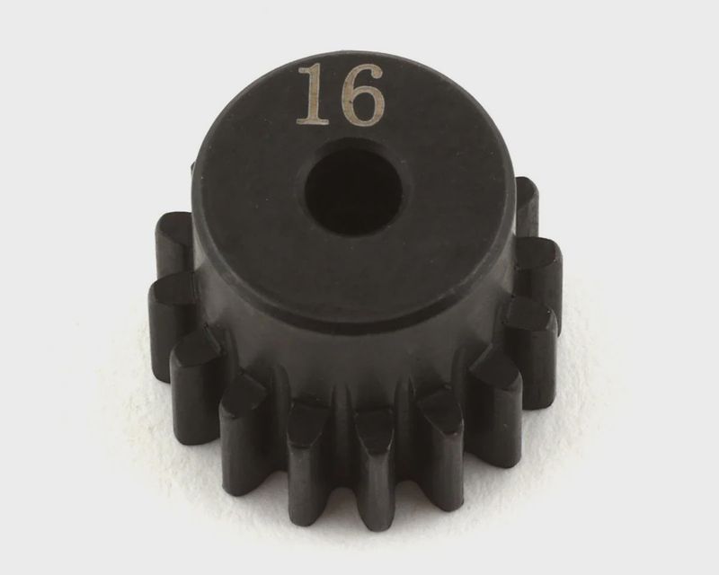 ARA311078, Arrma CNC Steel Mod 0.8 Pinion Gear (1/8&quot; Bore) (16T)