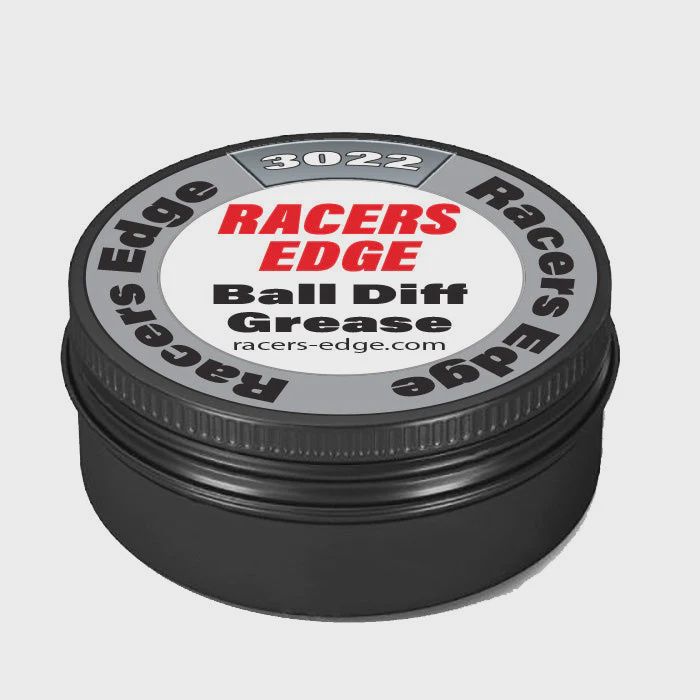 RCE3022, Racers Edge - Ball Differential Grease (8ml) in Black Aluminum Tin w/Screw On Lid