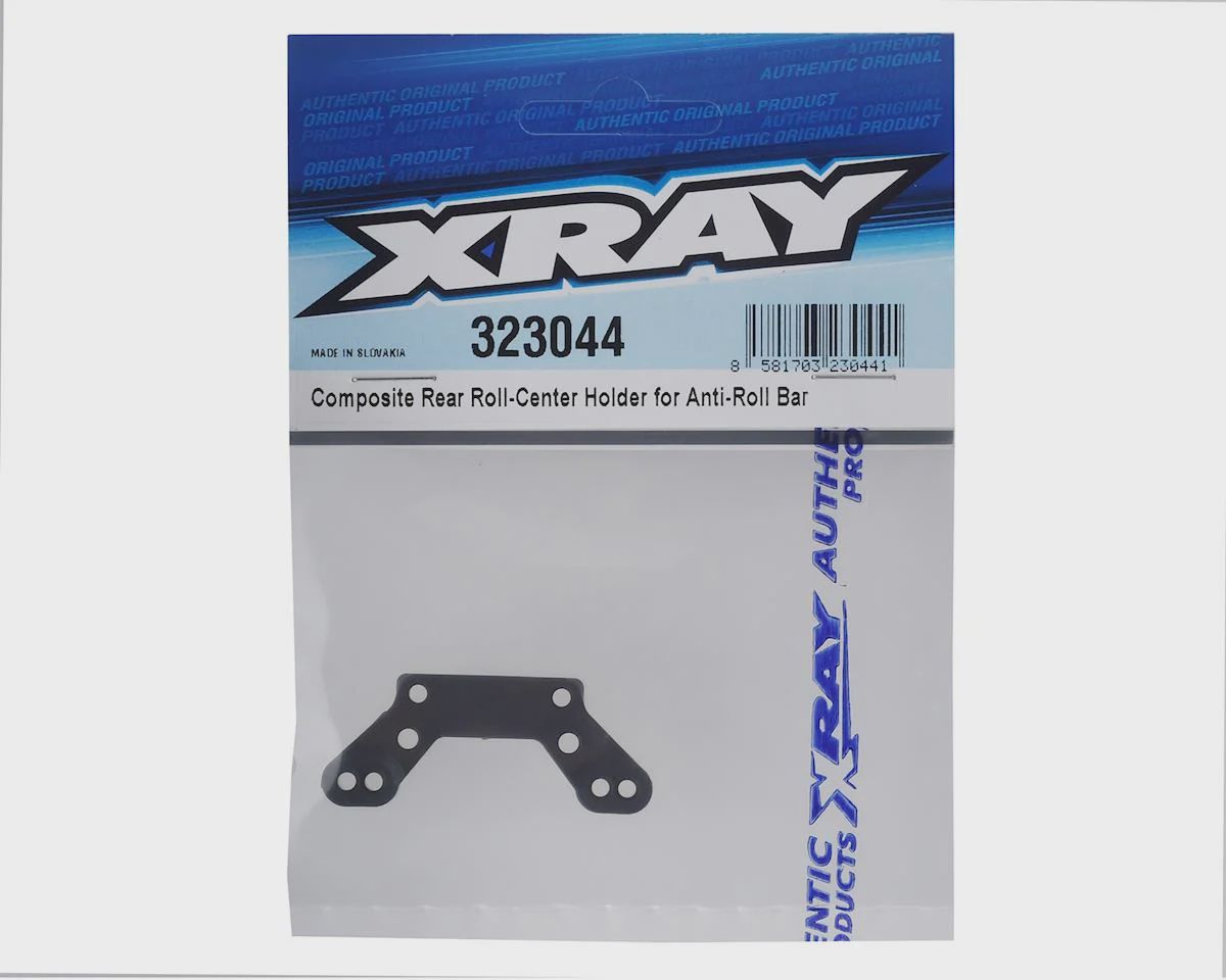 XRA323044, XRAY XB2 Composite Rear Anti-Roll Bar Roll-Center Holder