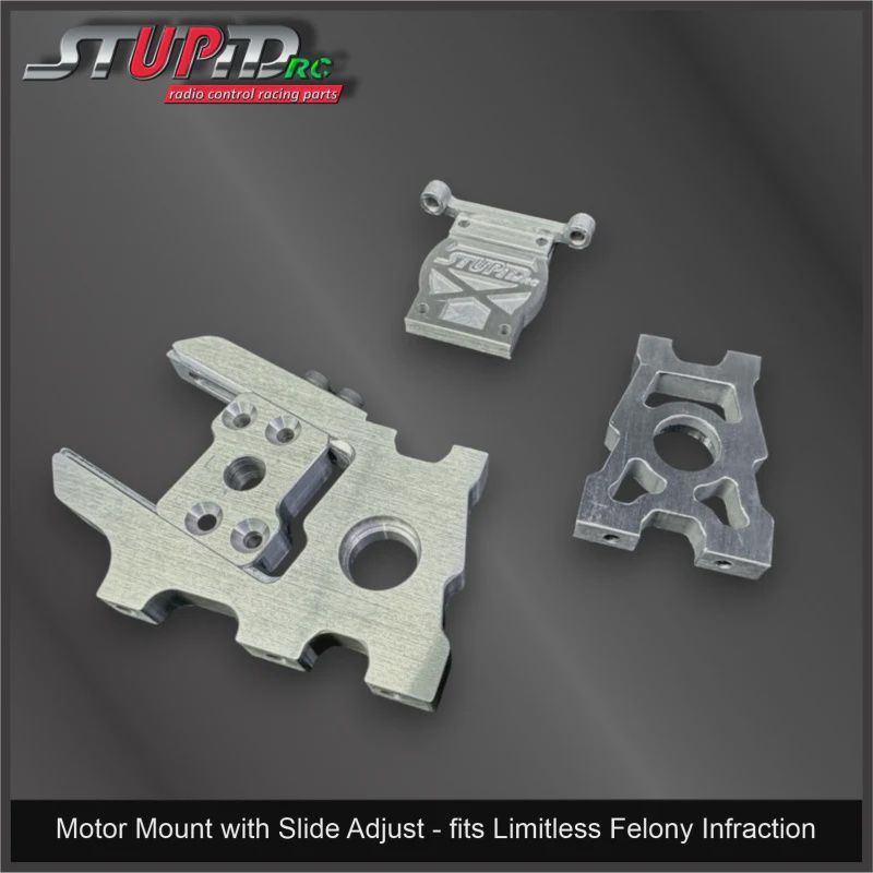 STP11105, Motor Mount with Slide Adjust - fits Limitless Infraction Felony