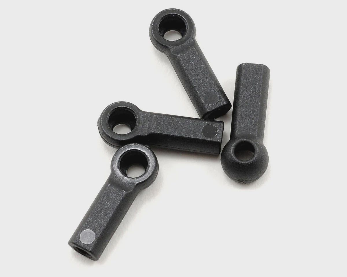 XRA302665, XRAY 4.9mm Closed Composite Ball Joint w/Hole (4)