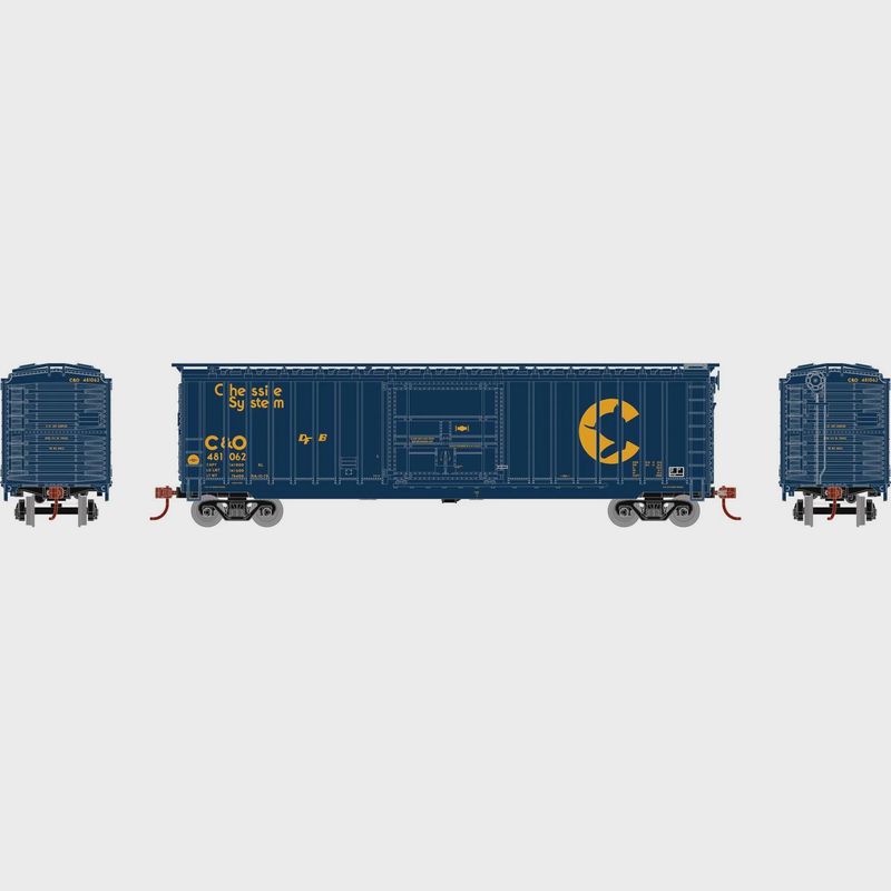 RND40230, HO 50&#39; OB Plug Door Box, C&amp;O #481062